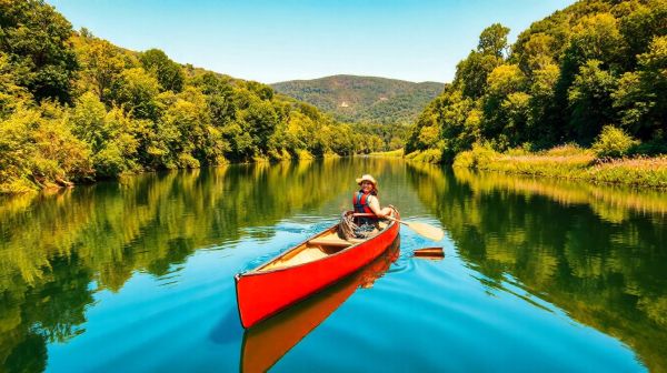 Top destinations pour des randonnées en canoë en Ardèche