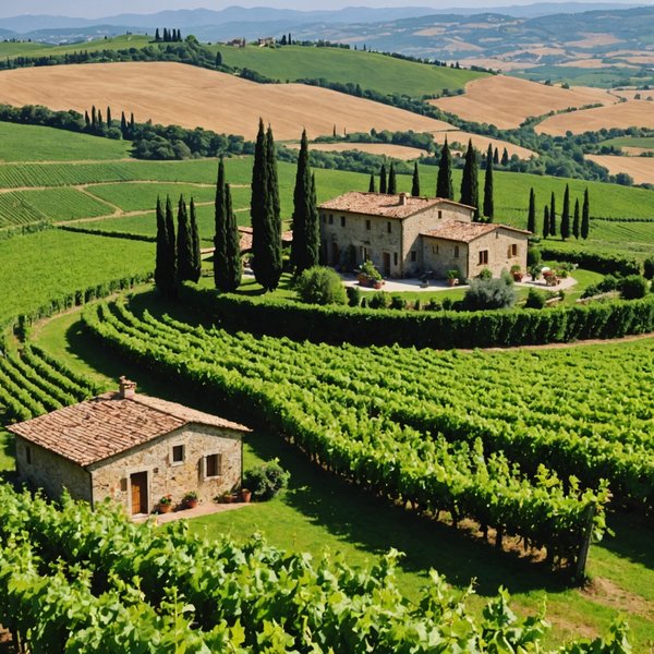 Comment choisir une maison de vacances en Toscane avec des cours de cuisine végétarienne et des visites de vignobles bio?